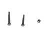 13 x 1-1/2" serrated flange bolt, Full thread, steel, galvanized part