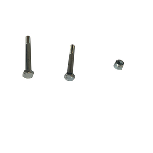 13 x 1-1/2" serrated flange bolt, Full thread, steel, galvanized part