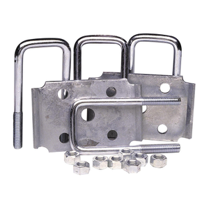 Square U-Bolt Kit for Boat Trailer Axle Leaf Spring