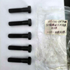 Durable 1-1/2"-13 UNC X 2-1/4" ASTM A307 Half Thread Hex Bolt, Black Oxide Finish