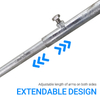Antenna Mount Universal Tin Roof Mount Steel Tripod Windproof Antenna Mount
