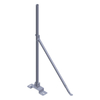 Antenna Mount Universal Tin Roof Mount Steel Tripod Windproof Antenna Mount