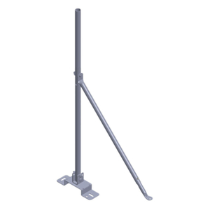 Antenna Mount Universal Tin Roof Mount Steel Tripod Windproof Antenna Mount