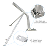 Antenna Mount Universal Tin Roof Mount Steel Tripod Windproof Antenna Mount