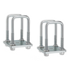 Square U-Bolt Kit for Boat Trailer Axle Leaf Spring